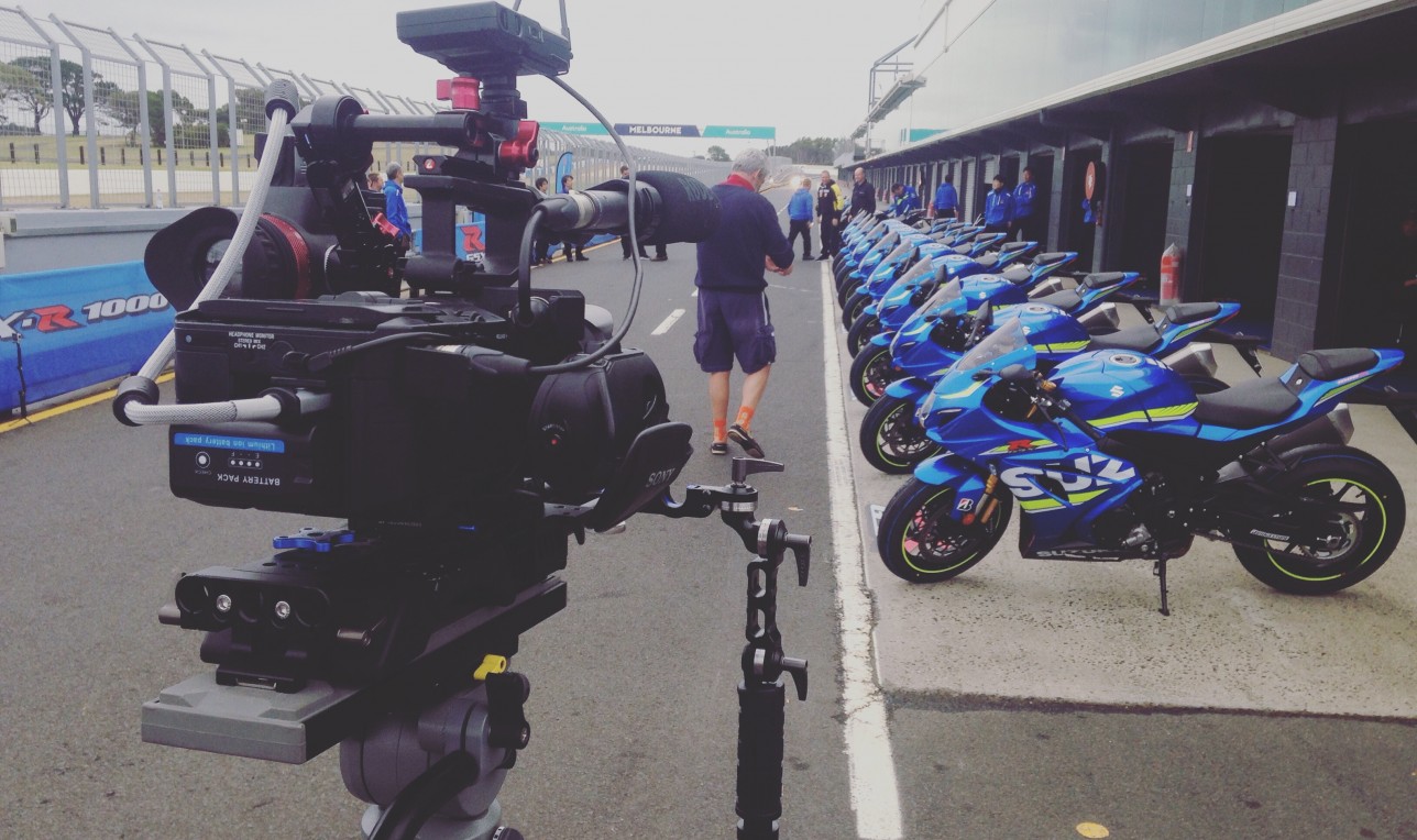 On location on Phillip Island for Suzuki's GSX-R 1000R Global Launch Week