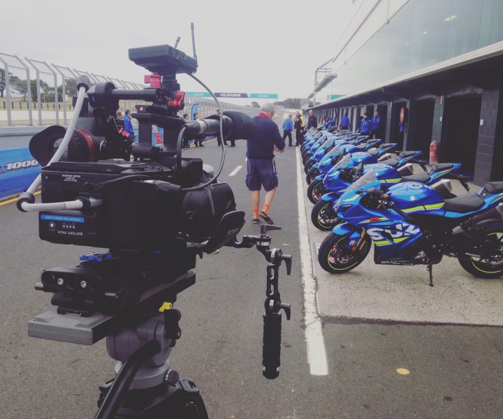 On location on Phillip Island for Suzuki's GSX-R 1000R Global Launch Week