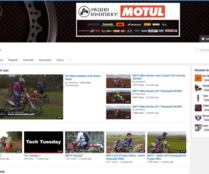 MXTV Youtube Channel Melbourne